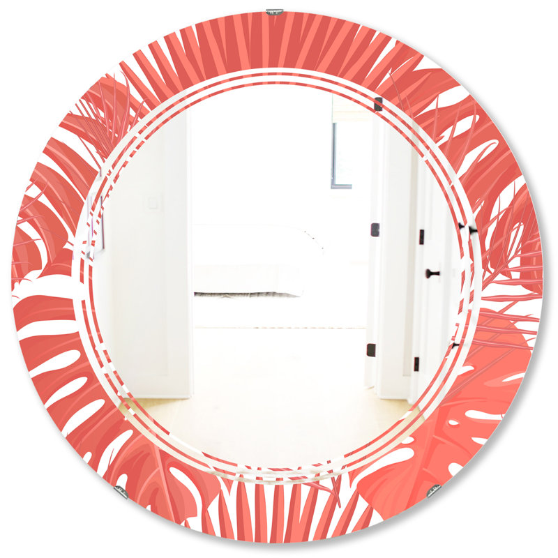 Miroir mural Foliage I Triple C, H 31,5 po x l po