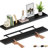 Miami 60" W x 8" D Floating Shelves Set with Invisible Wall Mount Brackets-111448272