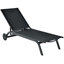 Fauteuil inclinable d'extérieur en aluminium 2 pièces avec dossier réglable Arlmont & Co.-334496411