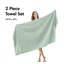 Ensemble de draps de bain 100% coton 800GSM 2 pièces-106238764
