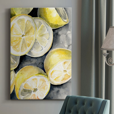 " Lemon Slices II " Painting Print