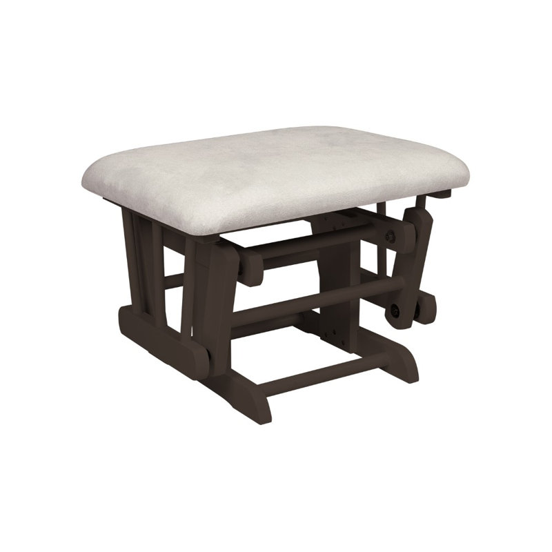 Winston Porter Parkhur Rocking Chair Nursery Glider with Ottoman ...