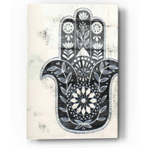 Hamsa Tapestry Wall Hanger - 13.75 wide x 19.5 inch long - 35×50cm