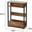 19 cm W Bedside Table