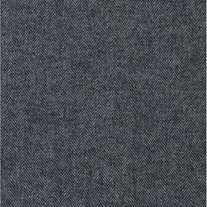 Cotton Solid Colour Duvet Cover Set with Pillowcases, Anthracite, 200 x 220cm - 2 Pillowcases (80 x 80 cm)
