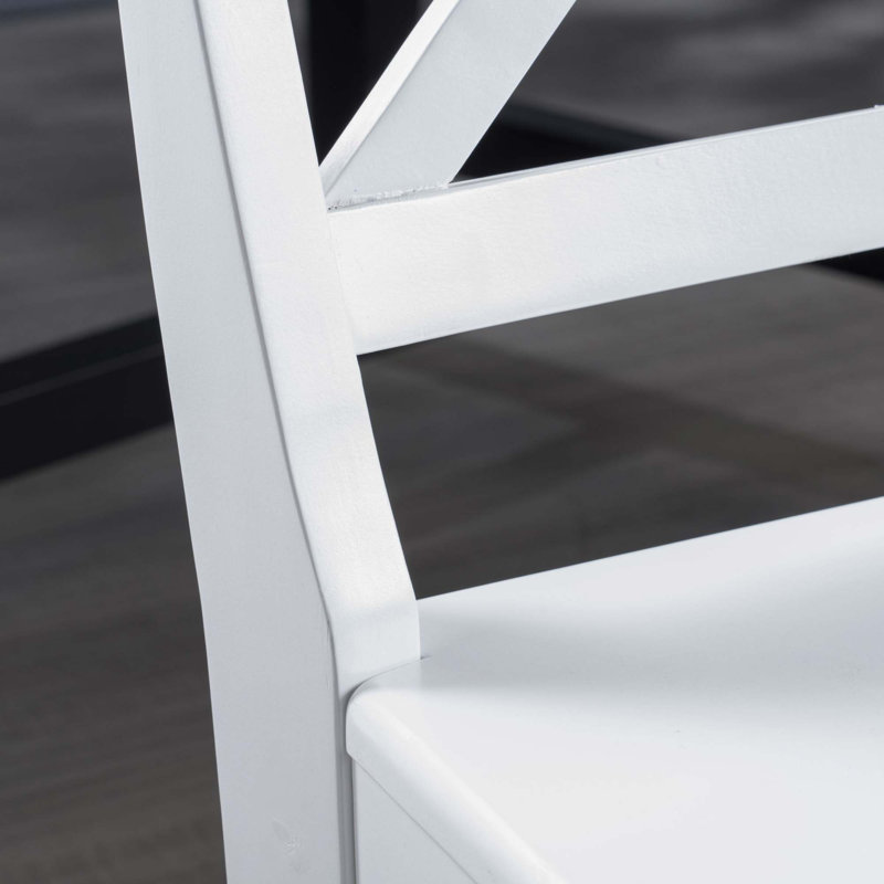 Chaises de salle à manger Farmhouse, Blanc