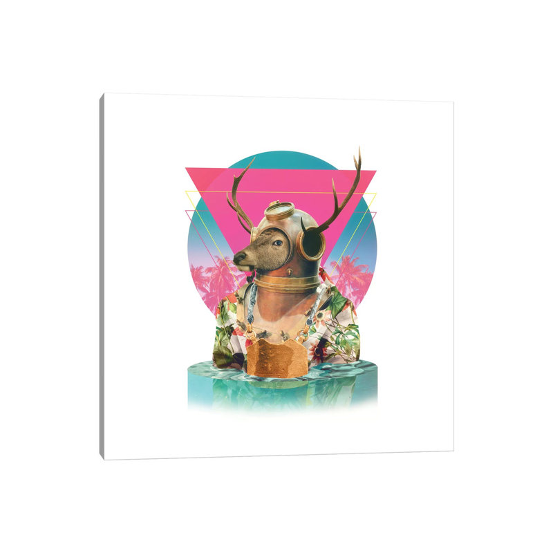 Summer Mood by Ali Gulec - Wrapped Canvas Print, 66.04 cm H x 66.04 cm W x 1.91 cm D