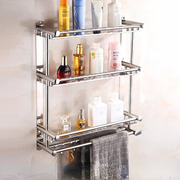 Rebrilliant Stainless Steel Shower Caddy (Set of 2)