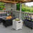 Patio Metal Side Table-252112974