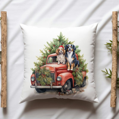 Alexcis Black and White Euro Cushion Cover