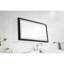 Smart Touch Bathroom Led Mirror - Multifunctional, Colour Temp Switch, Defogging Function, Brown Aluminium, 40 In. Depth, 24 Width, 1.5 Height, 21.1 Lb With Control Changeable, Rapid Defogging, Brown,