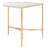 Rex Mirrored Glass Top End Table
