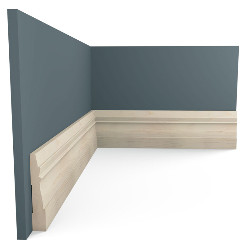 Moulure de teinture pour bois massif WM631, Érable