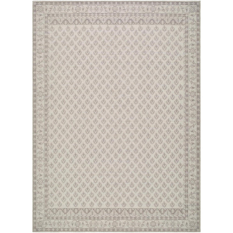 Tapis tissé à la machine Nabela Noor Home x Livabliss Shanti, Rectangle 5 pi 3 po x 7 pi