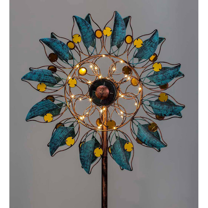 Piquet de jardin Latrone Verdigris Leaf