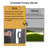 Sunny Yard D Polyester Cover Retractable Patio Awning-101775309
