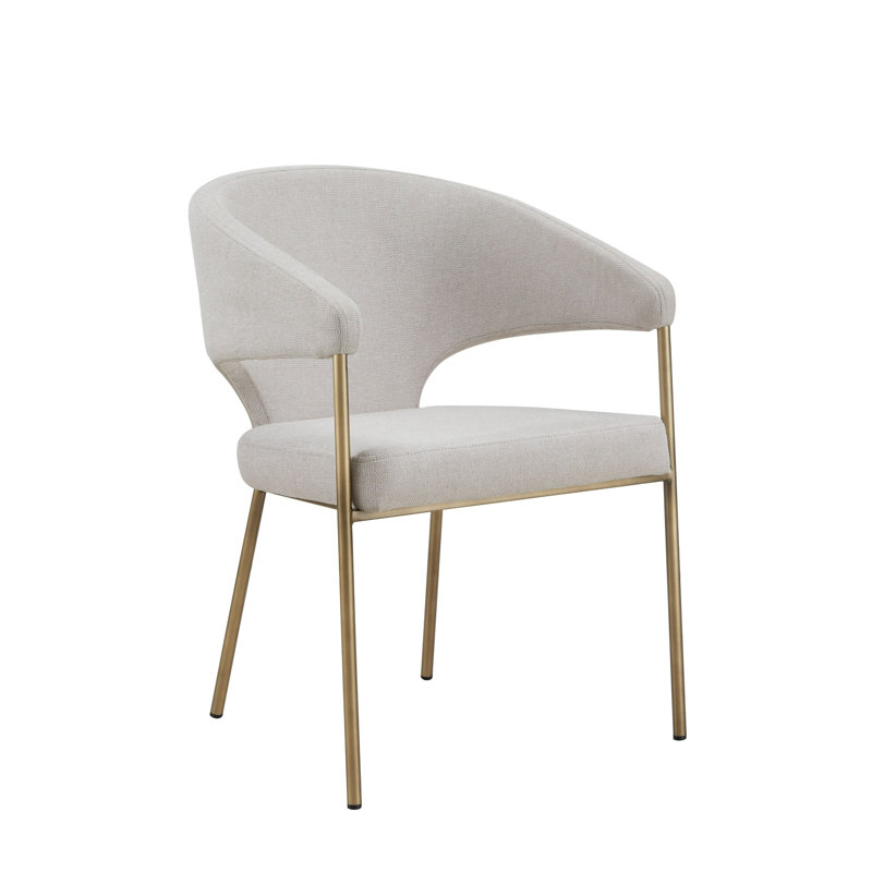 Chaise avec accoudoirs sans finition Tavaras
