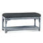 Summer Retreat Wicker Shelf Storage Bench-71425204-71425234