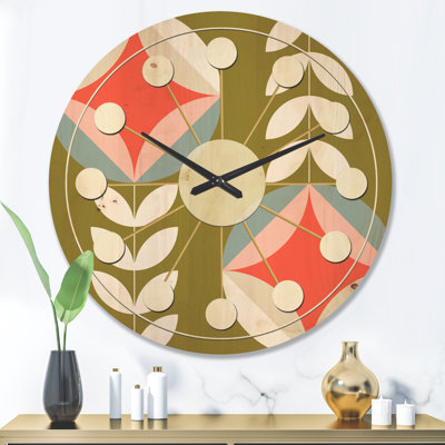 Solid Wood Wall Clock