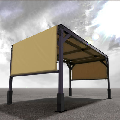 Royal Shade Customize Permeable Pergola Sun Shade Canopy Replacement Cover Without Weight Rod