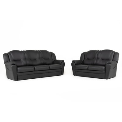 3+2 Sofa Set Faux Leather