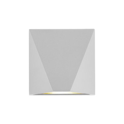 Chrishonna LED Flush Mounted Sconce-Modern Geometric Wall Sconce – Square LED Shadow Box Lamp by Mossodor, Elegant Indoor Lighting