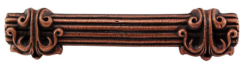 Sforza Bar / Handle Pull, Antique Copper