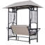 2 Person Porch Swing with Canopy