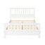 Lit plateforme en bois avec tête et pied de lit-724860696-724860697