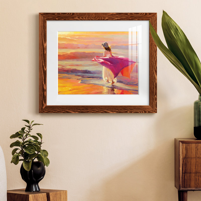 Catching the Breeze - Peinture encadrée, Érable, H 20 po x l 17 po x P 1,5 po