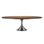 Semper Oval Glass Dining Table