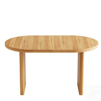 Mid-Century Modern Extendable Dining Table With Removable Leaves,  For Versatile And Stylish Home Use