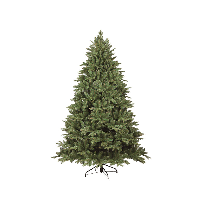 Christmas Tree Trento, Extra Thick Artificial Tree, Real PVC Effect Tree, 6.89ft H