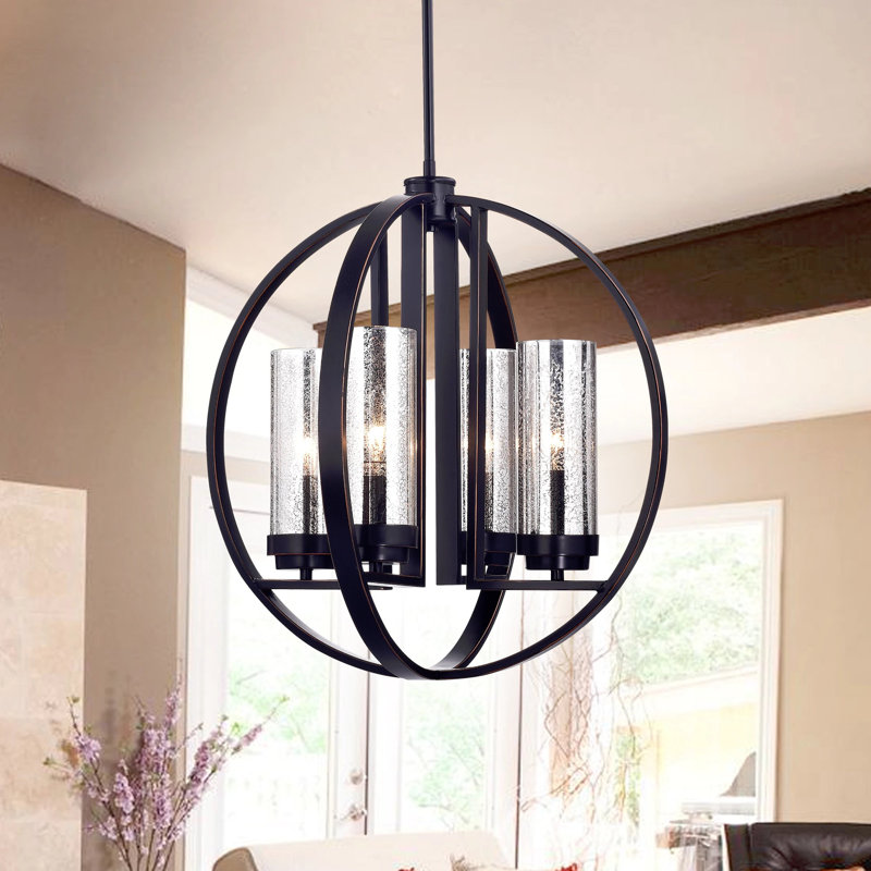 Minnetrista 4 - Light Globe Chandelier