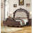 Constantine Wood Panel Bed in Cherry-92929618