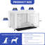 Meuble de cage en bois pour chien avec cage amovible-2259415-5052507