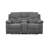Zslater Chenille Pillow Top Arm Reclining Loveseat-295738407-297869133