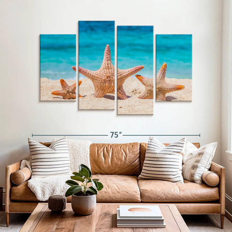 Aletra Starfish Trio, 42" H x 68" W
