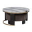  Table basse 2 pièces avec repose-pieds Islandais