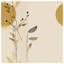 Rideaux botaniques, voilages et voilages à motif floral - 1 panneau-393901533-393901532