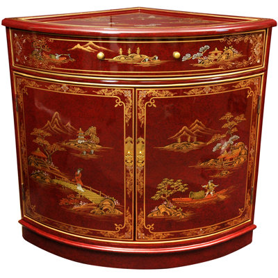 Camille Solid Wood Accent Cabinet