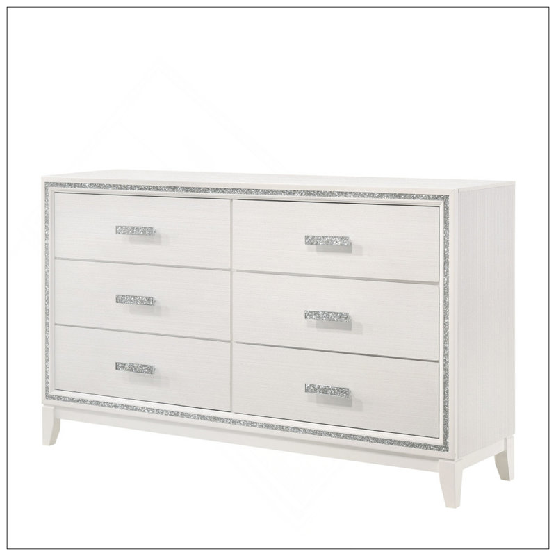 Haiden White Finish Dresser, White