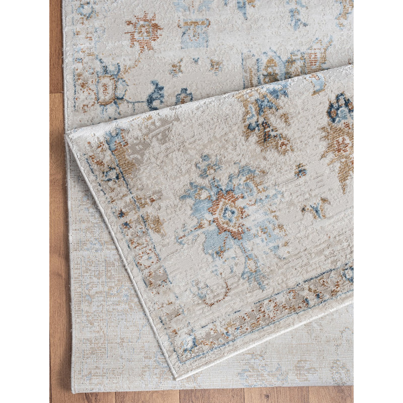 Noble Ivory  Area Rug, Rectangle 5'3" x 7'3"