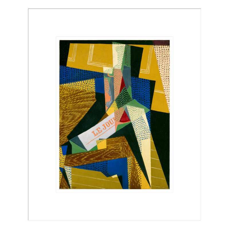 «Still Life» par Juan Gris, impression giclée sur cadre, H 16,57 po x l 13,75 po