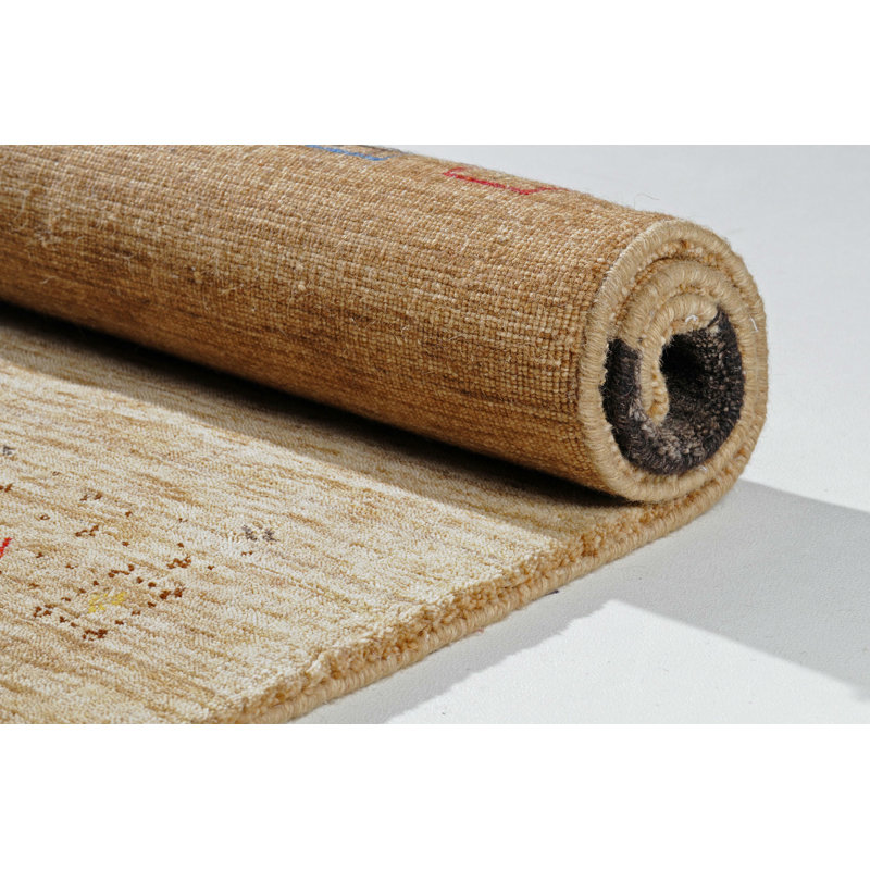 Shahid Wool Hand Woven Area Rug, Rectangle 190 x 290cm