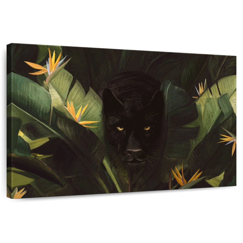 Brampt Hello Panther, 26" H x 39" W