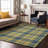 Premium Machine Washable Natoma AMF993 Plaid Rug-1467093795