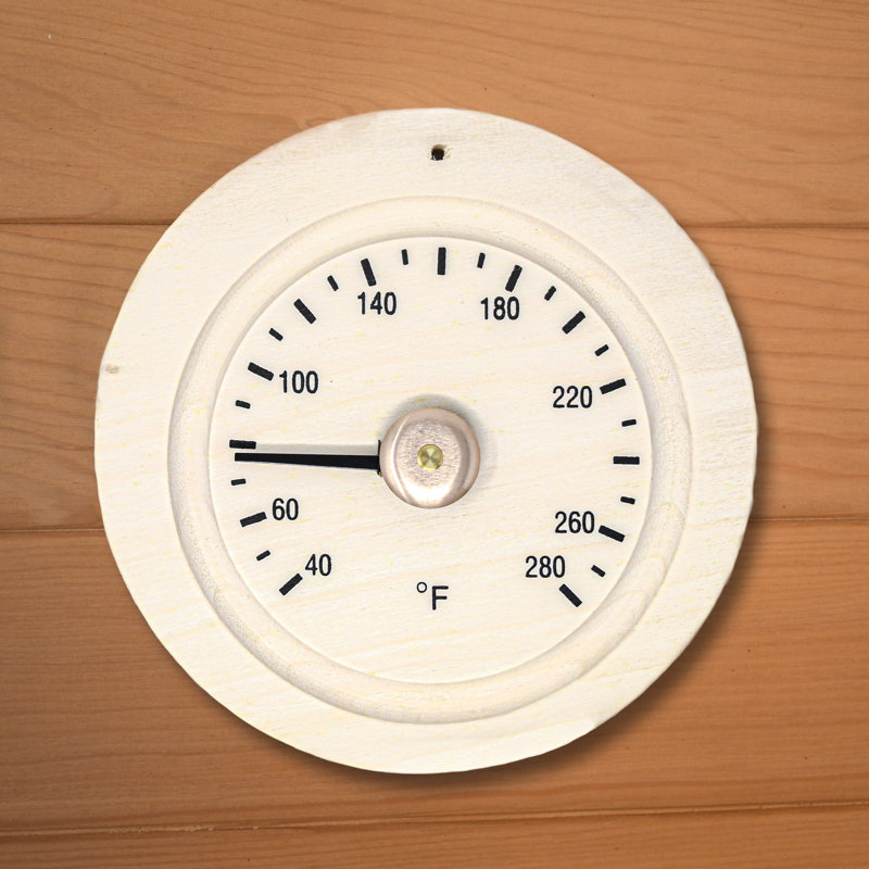ALEKO Wood Thermometer / Hygrometer