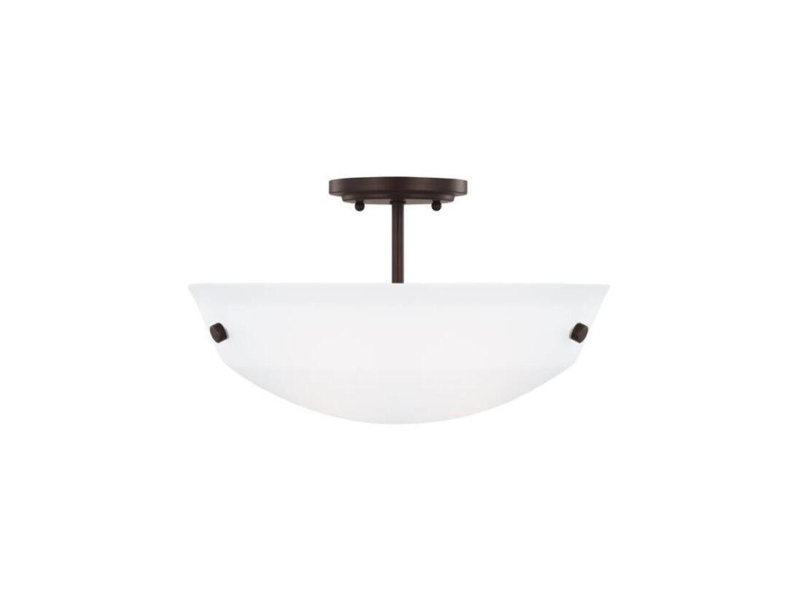 0FA85F524F494835B5BA27518172621F Bronze Kerrville Two Light Semi-Flush Convertible Pendant, Yes, Bronze