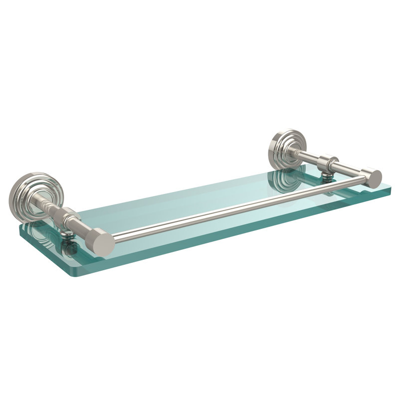 Beresford Bracket Shelf, Polished Nickel